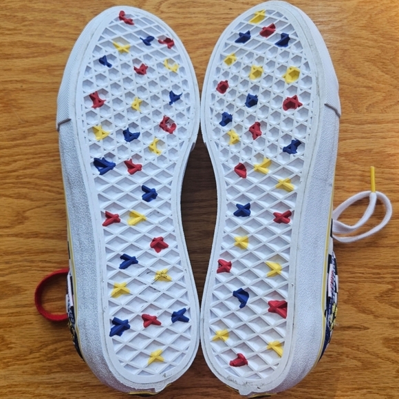 Vans Old Skool Brighton Zeuner Men's Skateboarding Shoe Red/Checker/Blue… - Picture 9 of 12